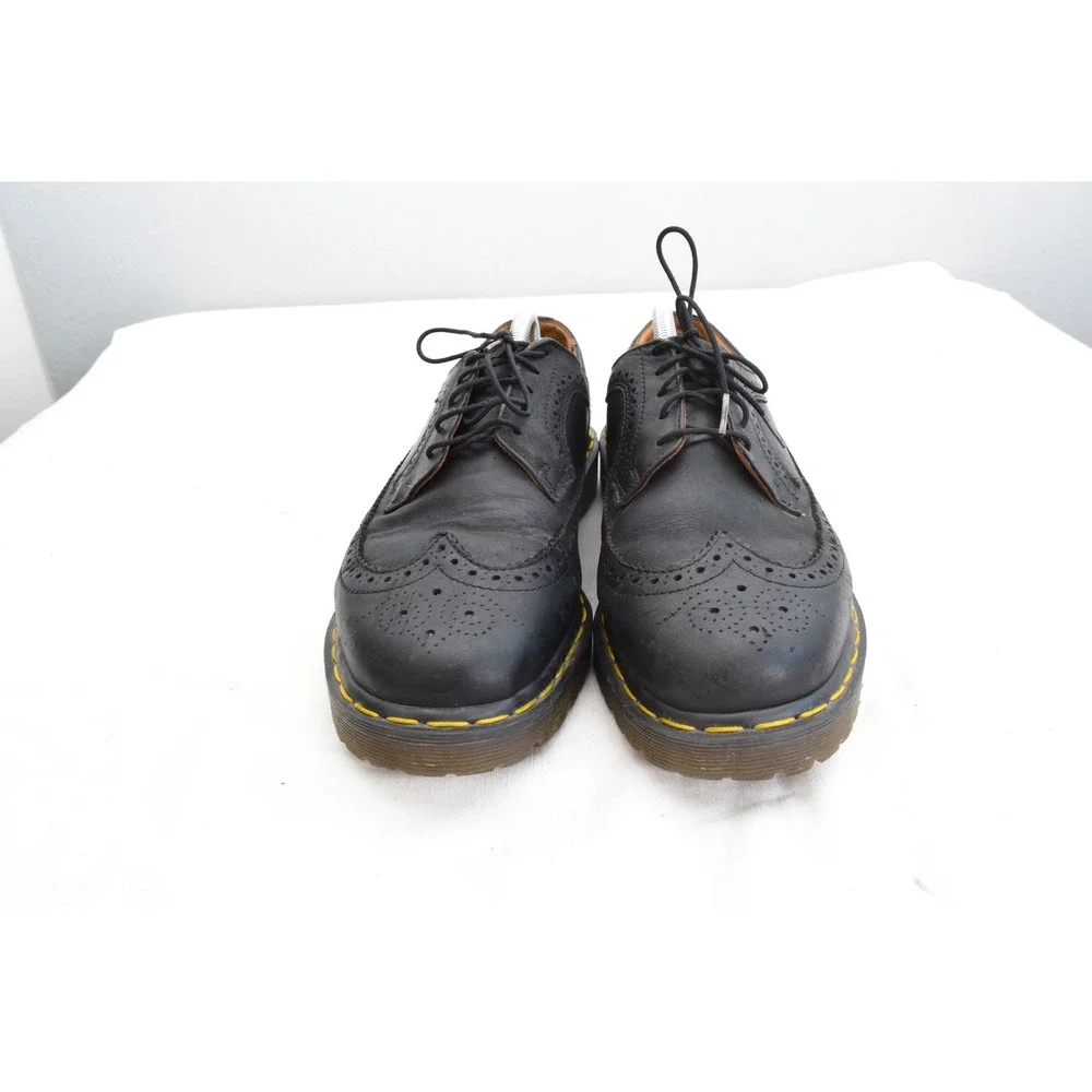 Dr. Martens 3989 Wingtip Brogues 11 Black Leather Oxford Mens Shoes 3989/59